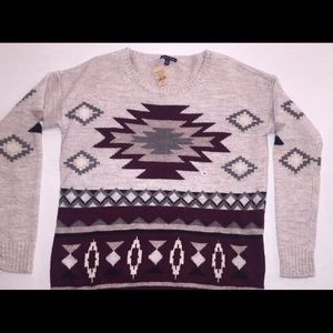 Medium AEO Aztec Sweater